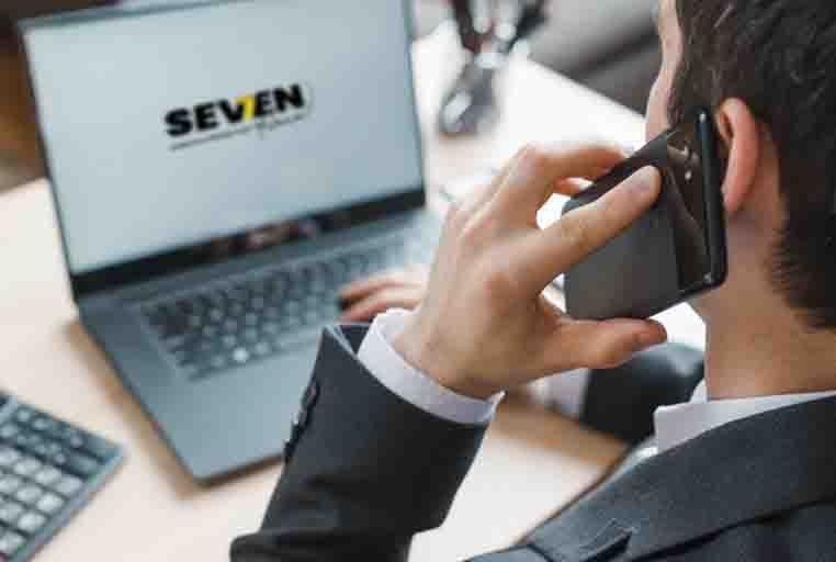 Event inquiry and client briefing session at Seven Aura Events Karachi office