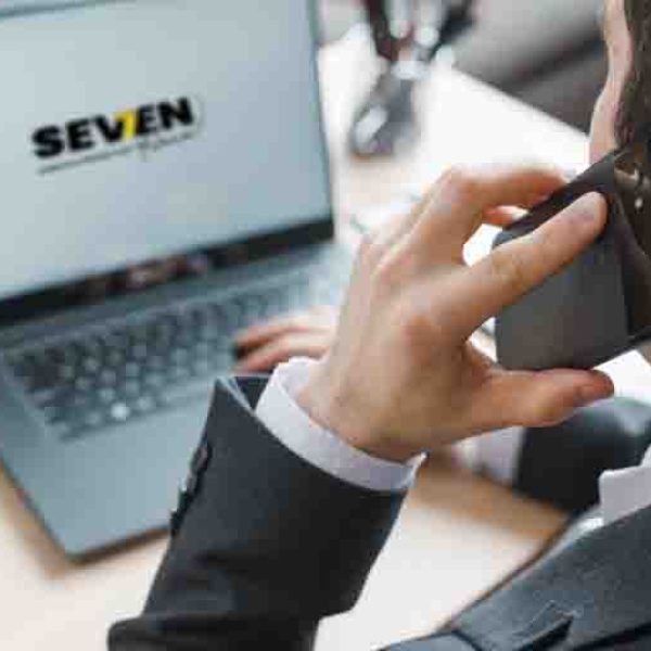 Event inquiry and client briefing session at Seven Aura Events Karachi office